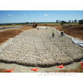 Colchão hexagonal cinza reno gabion